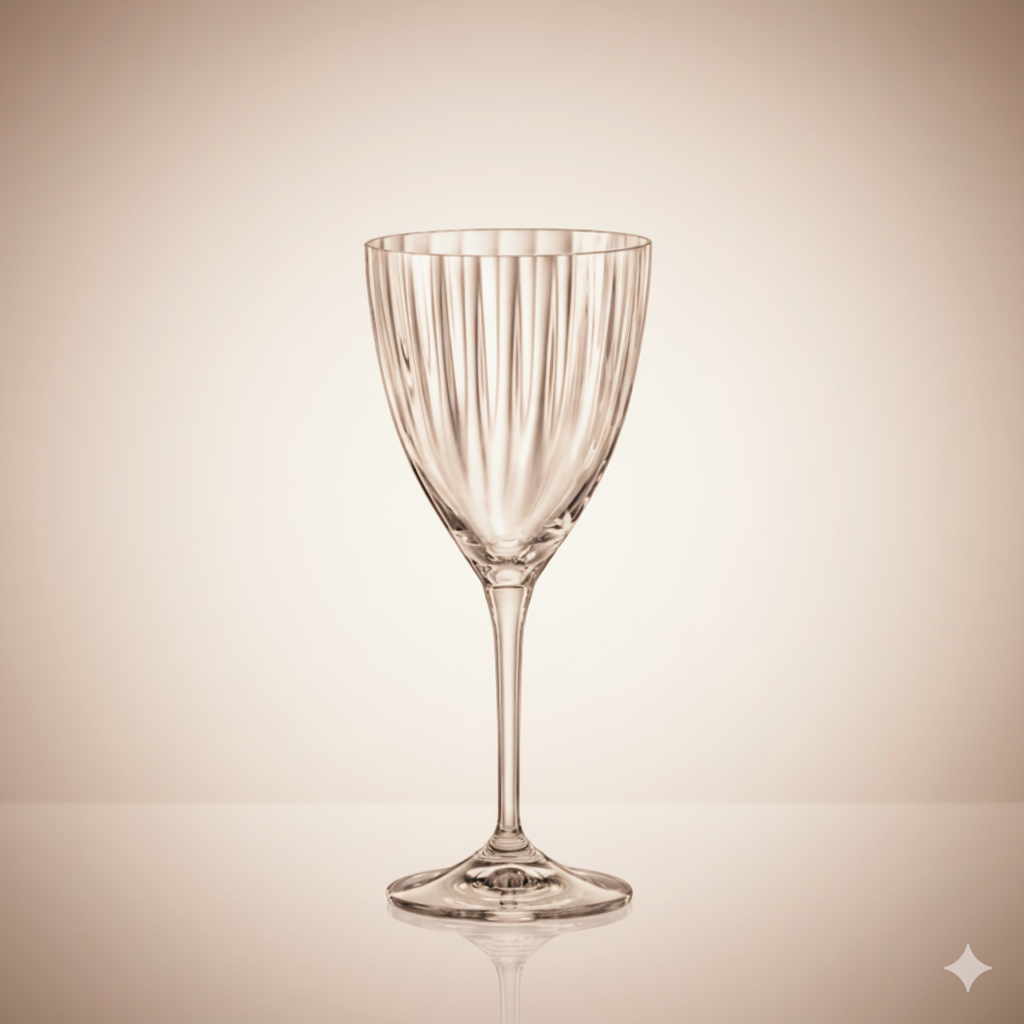 Coffret 6 Coupes à Pied Kate Optic 250 ml Crystalex