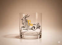 Verre Whisky Capricorne Crystalex 280 ml – Collection Zodiac Astralis