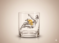 Verre Whisky Vierge Crystalex 280 ml – Collection Zodiac Astralis
