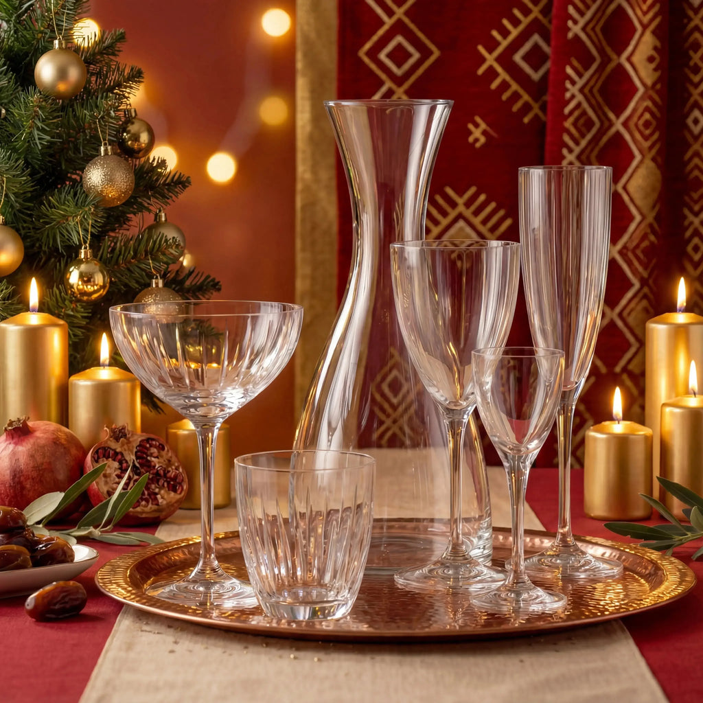 Coffret Prestige Kate 33 Pièces en Cristal de Bohême -Édition - Cristallus