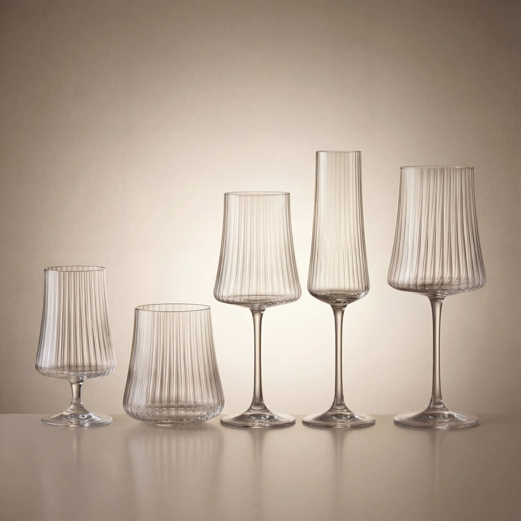 Coffret Xtra 30 Pièces en Cristal de Bohême - Service Complet Cristallus