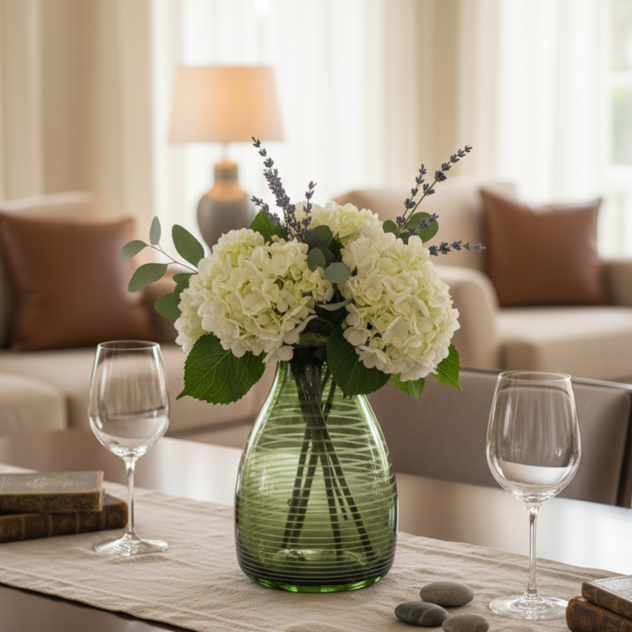 Vase Olivier 30 cm – Cristal de Bohême