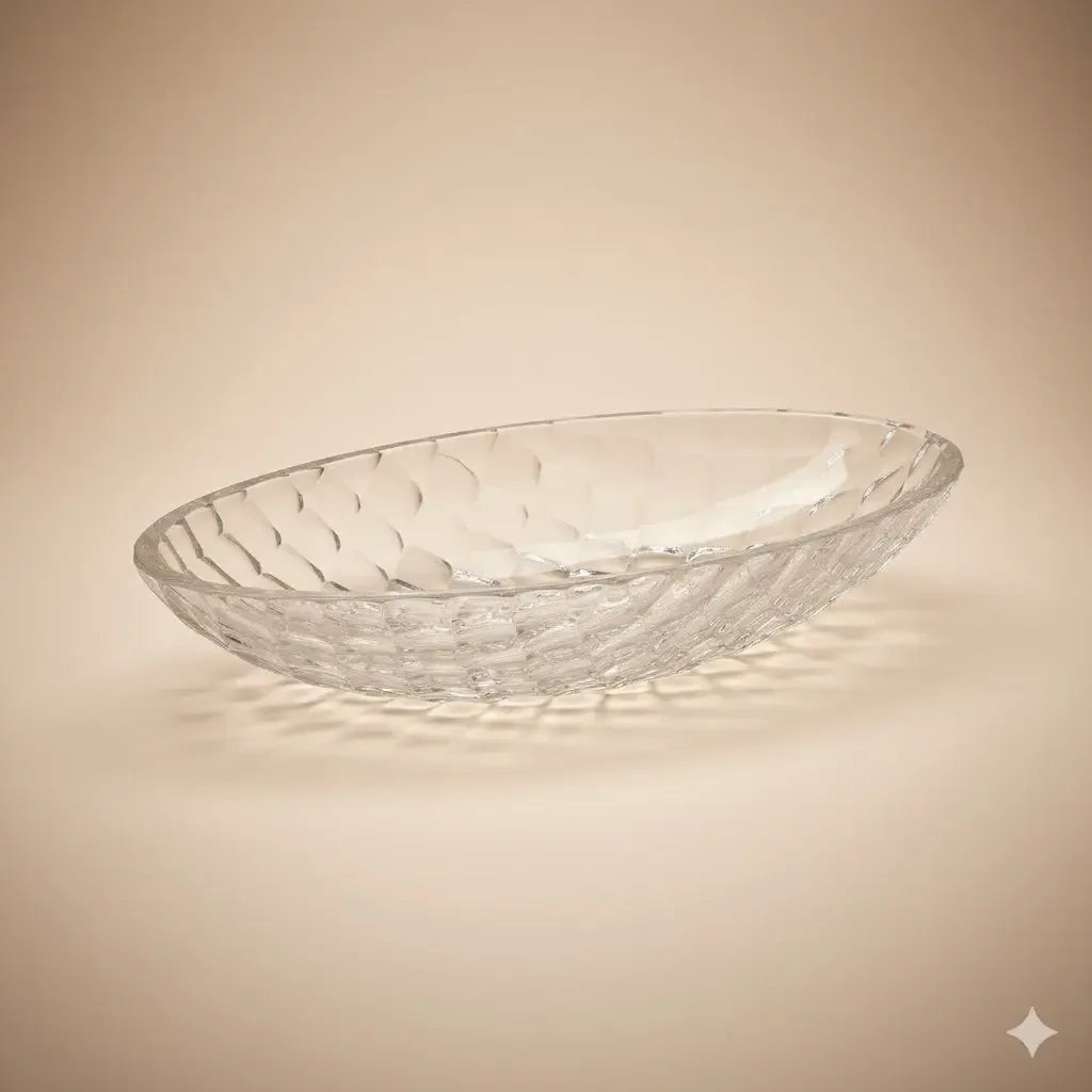 Bol Ovale 32cm – Tiny Collection en Cristal de Bohême - Cristallus