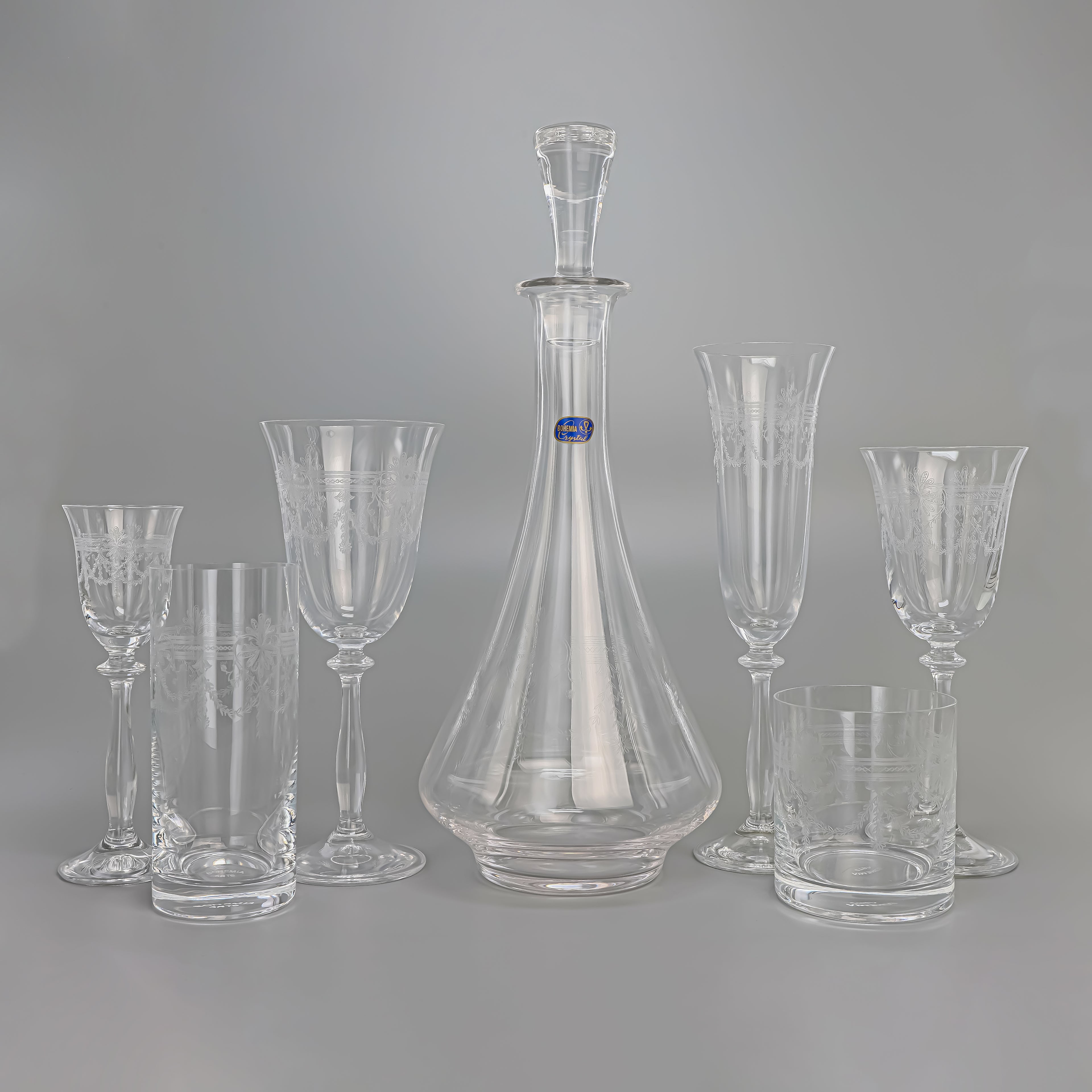 SERVICE ANGLIQUE CRISTAL DE BOHEME