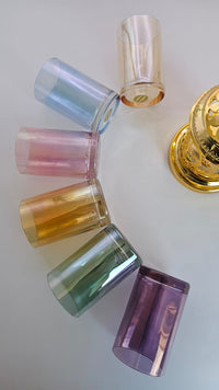 Verres à thé JARDIN 150 ml – Cristal de Bohême coloré | Crystalex