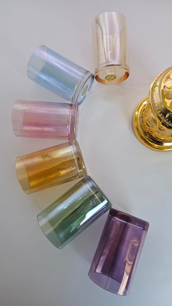 Verres à thé JARDIN 150 ml – Cristal de Bohême coloré | Crystalex