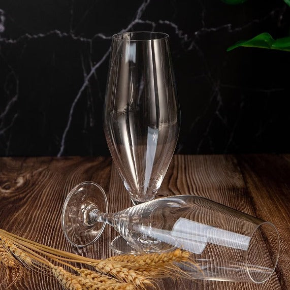 Lot de 6 Verres à Pied Gavia 380 ml – Cristal de Bohême
