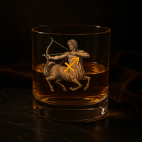 Verre Whisky Sagittaire Crystalex 280 ml – Collection Zodiac Astralis