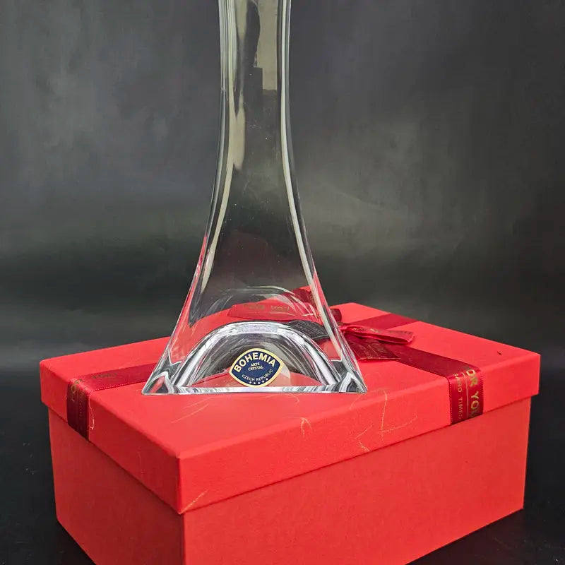 Bougeoir Okinawa 25 cm - CRISTAL DE BOHEME