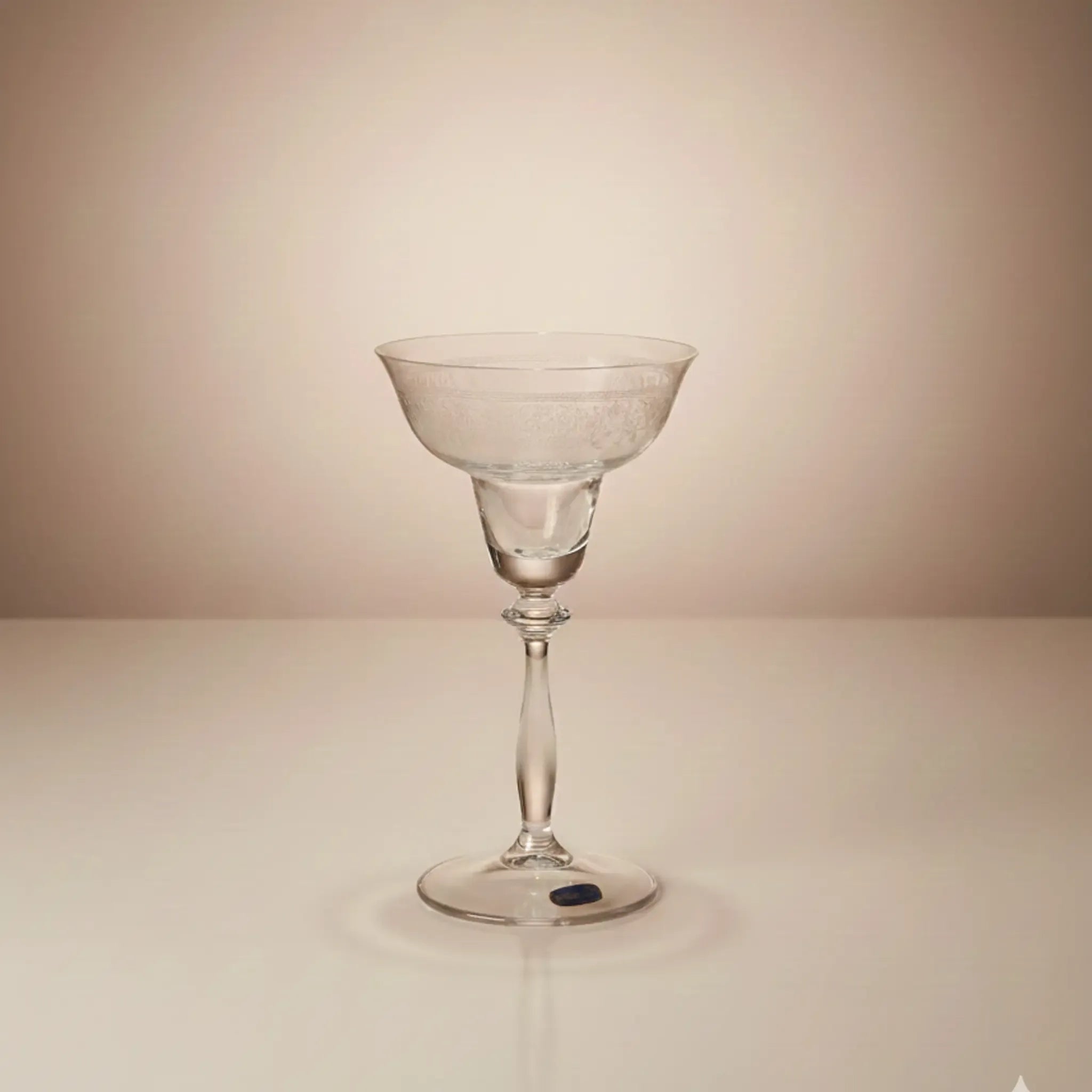 Bougeoir à Pied "Candle-Marga" en Cristal de Bohême - Cristallus