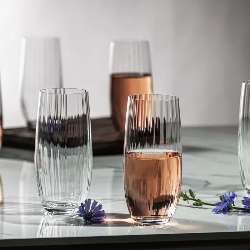 VERRE CASCADE WATERFALL 6x350 ml -CRISTAL DE BOHEME
