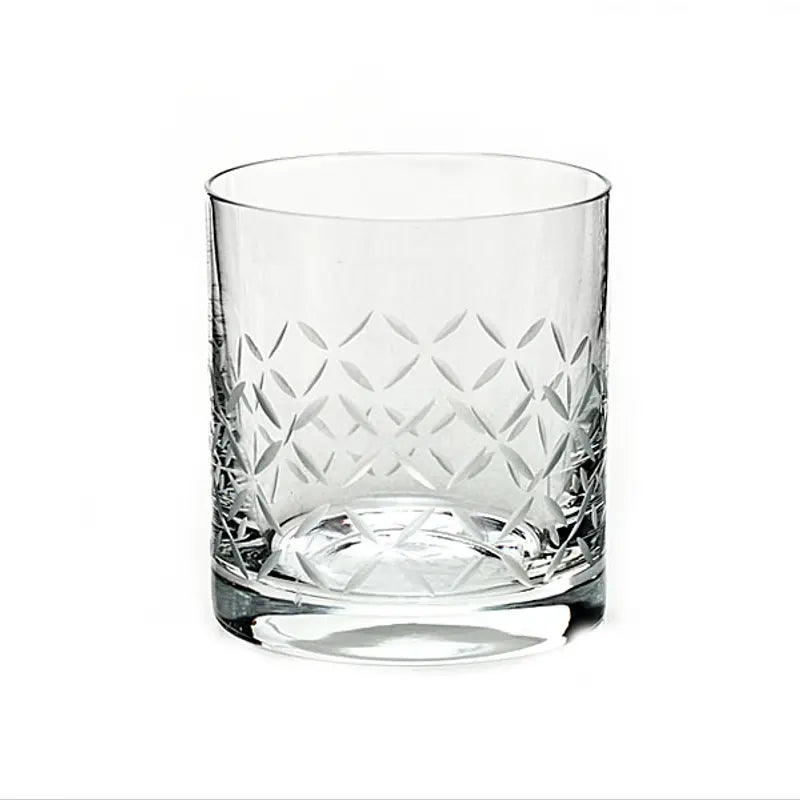 Coffret de 4 verres à whisky PRESTIGE 280ML -Bohemia Taillé