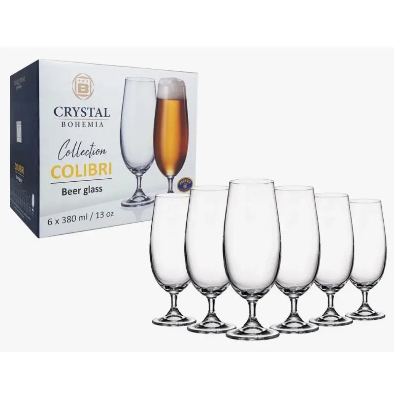 Verres Colibri collection 380 ml X6 - Cristal de Bohême