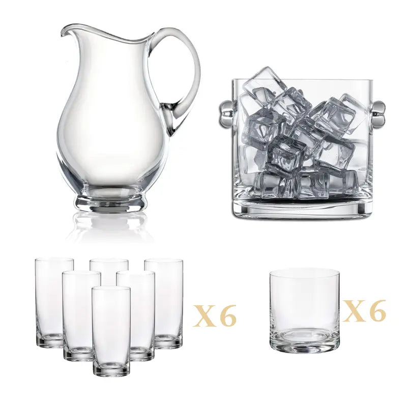 SET FRESH 14PIÉCES -CRISTAL DE BOHEME