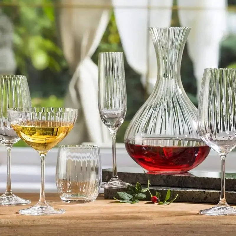 VERRE CASCADE WATERFALL 6x350 ml -CRISTAL DE BOHEME