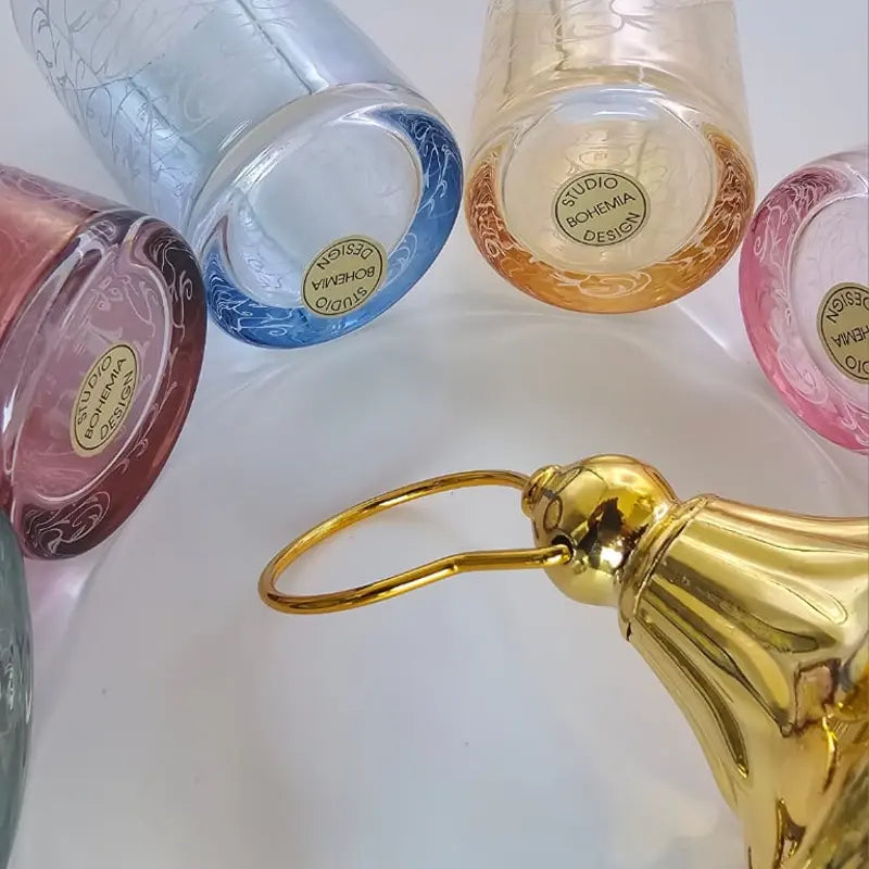Verre a thé DUBAI 6X150 ml -Cristal de Bohême