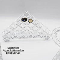 SET DE TABLE 5 PIÈCES DIAMANT COLLECTION  -CRISTAL DE BOHEME