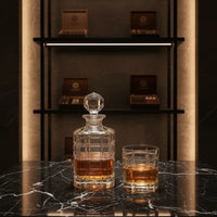Set de whiskey Timesquare NYC - Cristal de bohemia