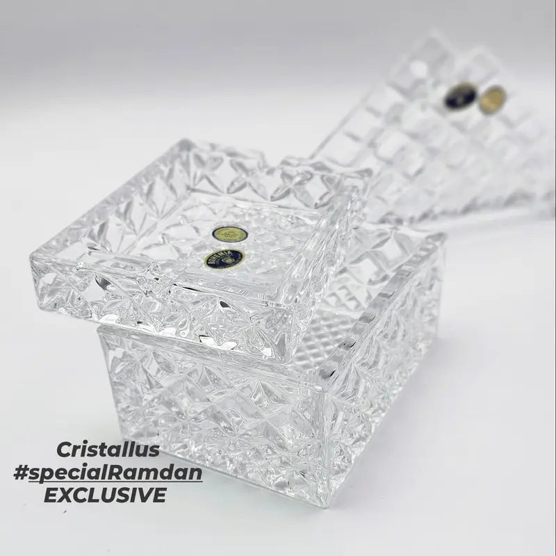 SET DE TABLE 5 PIÈCES DIAMANT COLLECTION  -CRISTAL DE BOHEME