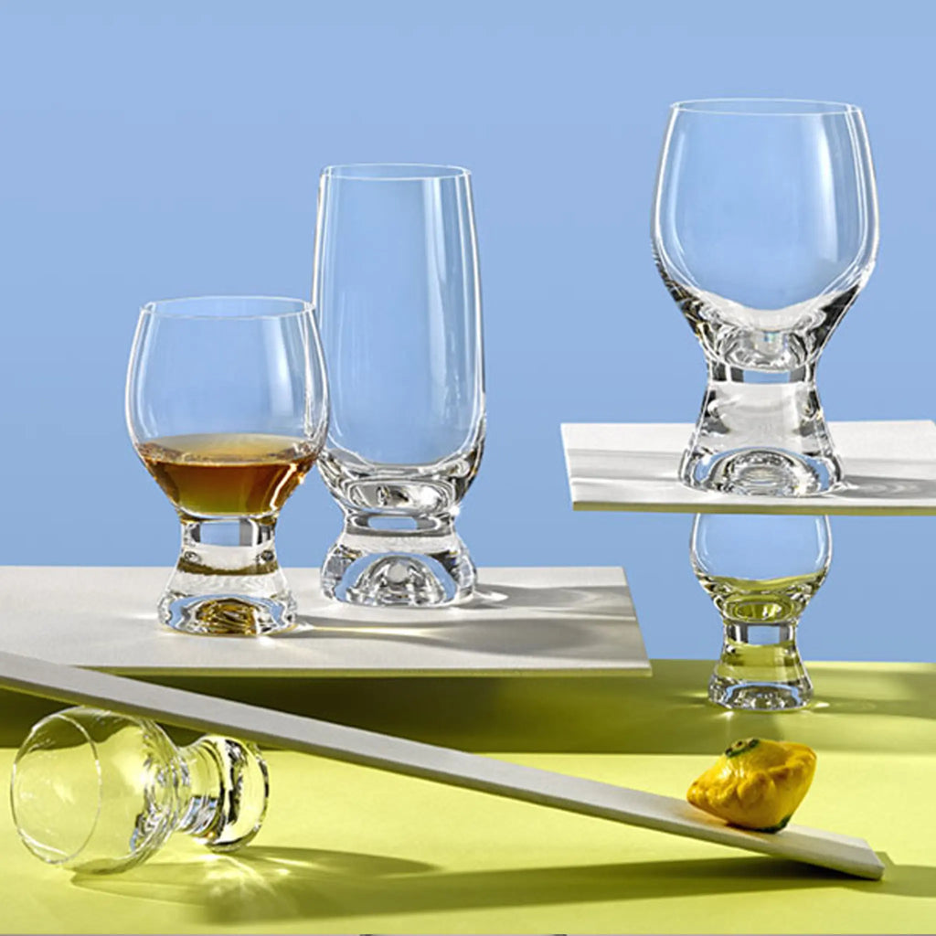 Coffret de 6 verres à vin GINA 230ml en Cristal de Bohême Cristallus