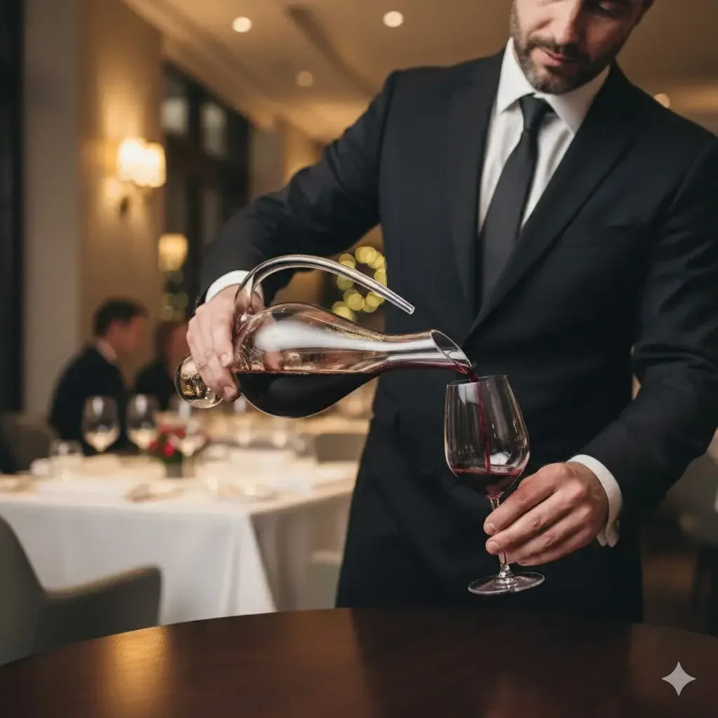 Carafe à Vin Lapin Handmade 1500ml en Cristal de Bohême - Cristallus