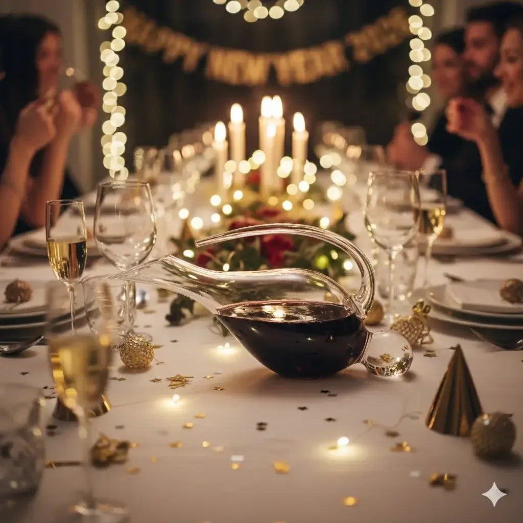 Carafe à Vin Lapin Handmade 1500ml en Cristal de Bohême - Cristallus