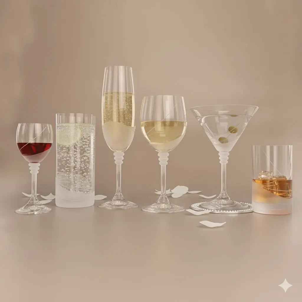 Service Blanche Neige – 36 Pièces en Cristal de Bohême Cristallus.tn